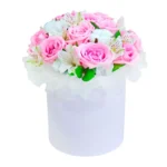 Цветы в коробке Пламя страсти